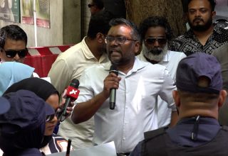 އެމްޑީޕީގެ ޗެއާރޕާސަން ފައްޔާޒް އިސްމާއިލް: ފޮޓޯ/ ސަންގު