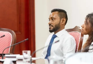 ބާ ކައުންސިލްގެ ރައީސް އިސްމާއިލް ވިޝާމް. -- ފޮޓޯ: ދައުރު