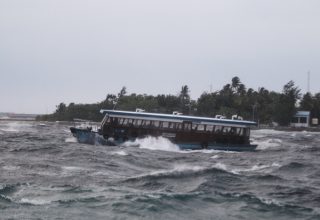 މީގެކުރިން މޫސުން ގޯސްވުމާއި ގުޅިގެން ކަނޑުގަދަވާ މަންޒަރު/ފޮޓޯ: ދަ އެޑިޝަން