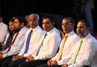 ފޮޓޯ: ވަން އޮންލައިން / އައުޒަމް --- ލީޑަރުން މަހަކު އެއްފަހަރު ބައްދަލު ކުރުމަށް އެއްބަސްވެފައިވޭ