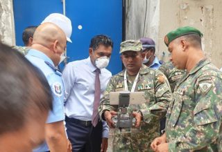 ނައިބު ރައިސް އަލިފާނުގެ ހާދިސާ ހިނގި ސަރަހައްދަށް ކުރެއްވި ޒިޔާރަތުގެ ތެރެއިން...ފޮޓޯ: ސަންގު