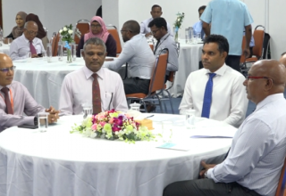 ކޯޕަރޭޓް ސްކޮލަޝިޕް ސަކީމް އިފްތިތާޙުކުރުމުގެ ރަސްމިއްޔާތު. ފޮޓޯ: ސަންގު
