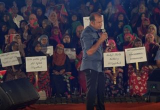 ލަތީފް ޕީޕިއެމްގެ ޖަލްސާގައި ވާހަކަދައްކަވަނީ: ފޮޓޯ ސަންގު