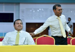 އަސްލަމް ވަނީ އެމްޑީޕީގެ ލީޑަރޝިޕް އިންތިހާބު ޤަބޫލު ނުކުރައްވާ ކަމަށް ވިދާޅުވެފަ.... ފޮޓޯ: މިހާރު