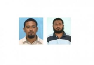 އަމީންގެ މައްޗަށް އުފުލާފައި ވަނީ ޓެރަރިސްޓް ޖަމާއަތެއްގައި ބައިވެރިވުމުގެ ކުށުގެ ދައުވާއާއި ޓެރަރިޒަމްގެ އަމަލެއް ކުރުމަށް ރޭވުމުގެ ކުށުގެ ދައުވާ
