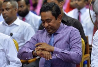 ރައީސް ޔާމިންއަށް ވަނީ 5 އަހަރުގެ ޖަލުހުކުމެއް އިއްވާފަ ---  ފޮޓޯ: ސަންގު ފައިލް