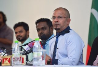 އީސީގެ ރައިސް ޝަރީފު --- ފޮޓޯ: މީސްމީޑިއާ