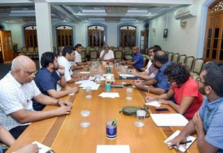މުލިއާގޭގައި މިއަދު ބެއްވި ބައްދަލުވުން --- ރައީސް އޮފީސް