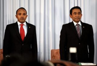 ރައީސް ޔާމީން އަދި ޑރ ޖަމީލް ހުވާ ކުރެއްވި ރަސްމީއްޔާތުގެ ތެރެއިން: ފައިލް ފޮޓޯ