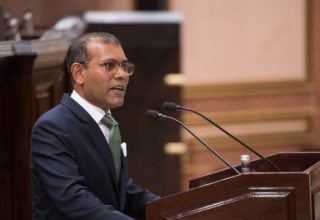 ރައްޔިތުންގެ މަޖިލީޙުގެ ރައީސް ރައީސް މުހައްމަދު ނަޝީދު: ފޮޓޯ މަޖިލިސް