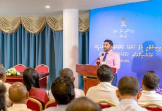 މި ސަރުކާރުން ސިއްހީ ދާއިރާއަށް ގެންނަ ތަރައްގީ ޒަމާންތަކަކަށް ދެމިގެންދާނެ: އަމީން