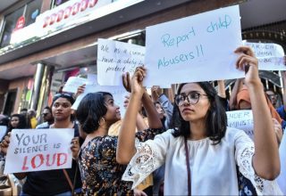ކުޑަކުދިންގެ ހައްގުތައް ރައްކާތެރި ކުރުމަށް ގޮވާލާ ބޭއްވި އިހުތިޖާޖުގެ ތެރެއިން: ފައިލް ފޮޓޯ