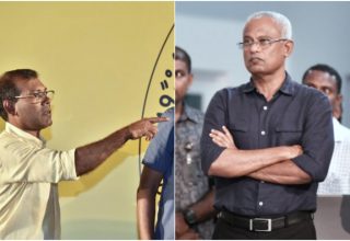 ރައީސް ނަޝީދު އަދި އަރިހުގައި ރައީސް ސާލިޙް: ފައިލް ފޮޓޯ