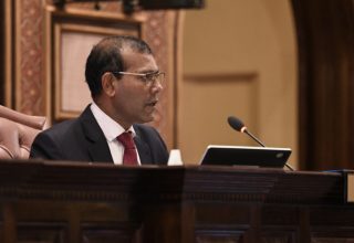 ރައްޔިތުންގެ މަޖިލީޙުގެ ރައީސް ރައީސް މުހައްމަދު ނަޝީދު: ފޮޓޯ މަޖިލިސް