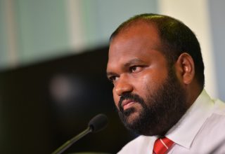 ޓޫރިޒަމް  މިނިސްޓަރު ޢަލީ ވަޙީދު. ފޮޓޯ: އެޑިޝަންއެމްވީ