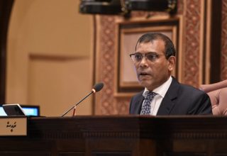 ރައްޔިތުންގެ މަޖިލީޙުގެ ރައީސް ރައީސް މުހައްމަދު ނަޝީދު: ފޮޓޯ މަޖިލިސް