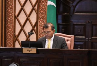 ރައްޔިތުންގެ މަޖިލީޙުގެ ރައީސް ރައީސް މުހައްމަދު ނަޝީދު: ފޮޓޯ މަޖިލިސް