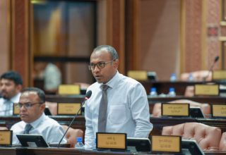 ހެންވޭރު ހުޅަނގު ދާއިރާގެ މެންބަރު ޙަސަން ލަޠީފު. ފޮޓޯ: ސަން