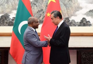 ޗައިނާގެ އެހީތެރިކަމަށް ރާއްޖޭގެ ފަރާތުން ޝުކުރު