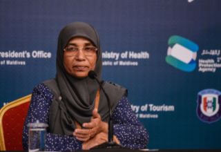 ޑިޕާރޓްމަންޓް އޮފް ޕަބްލިކް ހެލްތު މައިމޫނާ އަބޫބަކުރު. ފޮޓޯ:ސަން