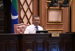 ރައްޔިތުންގެ މަޖިލީޙުގެ ރައީސް ރައީސް މުހައްމަދު ނަޝީދު: ފޮޓޯ މަޖިލިސް