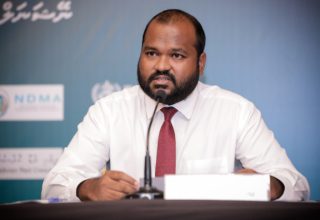 ނެޝަނަލް އިމަޖެންސީ އޮޕަރޭޝަން ސެންޓަރުން ބޭއްވި ނޫސްވެރިންގެ ބައްދަލުވުން: ޓޫރިޒަމް މިނިސްޓަރު އަލީ ވަހީދު