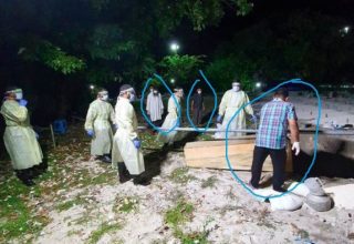 ކޮރޯނާ ވައިރަސް ޖެހިގެން ނިޔާވި އަންހެން މީހާ ވަޅުލުމުގެ ތެރެއިން