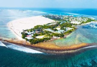 މޮނިޓަރިންގެ ހާލަތުުން ނަގާފައިވާ ކ.ހިންމަފުށި. ފޮޓޯ: ސޯޝަލް މީޑިއާ