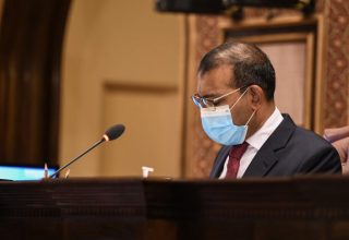 ރައްޔިތުންގެ މަޖިލީހުގެ ރައީސް ރައީސް މުހައްމަދު ނަޝީދު: ފޮޓޯ މަޖިލިސް