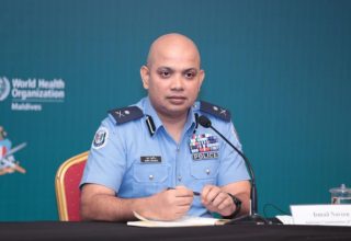 އެންއީއޯސީގައި ބޭއްވި ނޫސްވެރިންގެ ބައްދަލުވުން: އެސިސްޓެންޓް ކޮމިޝަނާ އޮފް ޕޮލިސް އިސްމާއިލް ނަވީން
