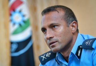 ކޮމިޝަނަރ އޮފް ޕޮލިސް މުޙައްމަަދުު ޙަމީދު. ފޮޓޯ: ސޯޝަލް މީޑިއާ