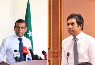 ރައީސް ނަޝީދު އަދި މާވަށު ދާއިރާގެ މެމްބަރު ސައީދު: ފައިލް ފޮޓޯ