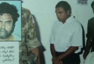 ފޮޓޯއިން ފެންނަނީ ބާޣީ ސިއްކަ އަޙްމަދު އިސްމާއީލް މަނިކު. ފޮޓޯ: ސޯޝަލް މީޑިއާ