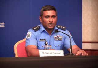 ޗީފް އިންސްޕެކްޓަރ އޮފް ޕޮލިސް މުޙައްމަދު ޝަރީފް. ފޮޓޯ: އަވަސް