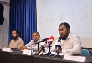 ޖަމިއްޔާތަކުން ބޭއްވި ނޫސްވެރިންގެ ބައްދަލުވުމުގެ ތެރެއިން/ ފޮޓޯ: ސަން