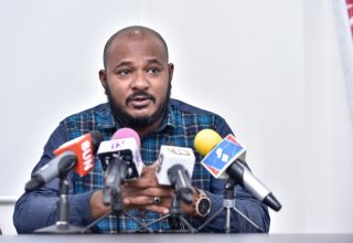 ޕީއެންސީގެ ނައިބު ރައީސް އިބްރާހިމް ޝުޖާއު. ފޮޓޯ: މިހާރު