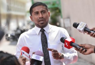 ޔޫތު މިނިސްޓަރު އަޙްމަދު މަޙްލޫފް. ފޮޓޯ: ސޯޝަލްމީޑިއާ