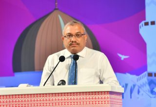 މޯލްޑިވްސް އިންޓަނޭޝަނަލް ފައިނޭންސް ސާވިސް އޮތޯރިޓީގެ ޗެއާޕާސަން އަބްދުﷲ ޖިިހާދު/ ފޮޓޯ: މިހާރު