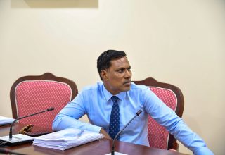ރައްޔިތުންގެ މަޖިލީހުގެ ހުޅުމާލެ ދެކުނު ދާއިރާގެ މެމްބަރު ޑރ އަހުމަދު ޝަމްހީދު/ ފޮޓޯ: މަޖިލިސް