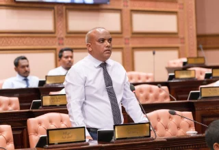 ހއ. އިހަވަންދޫ ދާއިރާގެ މެމްބަރު އަހުމަދު ނަސީރު / ފޮޓޯ: ސަންގު