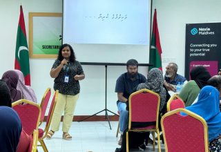 ދިވެހިރާއްޖޭގެ ކުރިއަށް އޮތް 20 އަހަރު ދުވަހުގެ ގައުމީ ތަރައްގީގެ ޕްލޭންގެ ތެރެއިން/ ފޮޓީޯ: ނެކްސިއާ