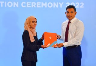 ދިރާގު އެޕްރެންޓިސް ޕްރޮގްރާމް 2022ގެ ގްރެޖުއޭޝަން ޙަފުލާގެ ތެރެއިން.