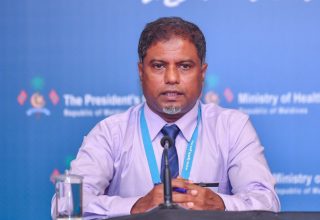 އައިޖީއެމްއެޗްގެ ޑރ. މުހައްމަދު އިސްމާއިލް/ ފޮޓޯ: އެޗްއީއޯސީ