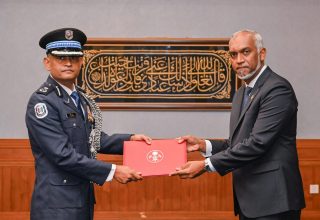 ރައީސުލްޖުމްހޫރިއްޔާ، ކޮމިޝަނަރ އޮފް ޕޮލިސްގެ މަގާމަށް ބޭފުޅަކު ޢައްޔަނުކުރެއްވުން.