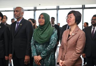 ރައީސުލްޖުމްހޫރިއްޔާގެ ދެކަނބަލުން ޗައިނާގެ ފޫޖިއާން ޕްރޮވިންސްގެ ޝިއަމެން ފްރީޓްރޭޑް ޒޯނަށް ޒިޔާރަތްކުރެއްވުން.