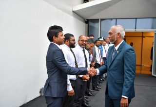 ރައީސުލްޖުމްހޫރިއްޔާ އާއި ރައީސުލްޖުމްހޫރިއްޔާގެ ނައިބު/ ފޮޓޯ: ރައީސް