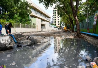 ތާރު އަޅައިގެން އަމީނީ މަގު ކޮނެފައި ވަނީ މިދިޔަ އަހަރުގެ ސެޕްޓެމްބަރު މަހު/ ފޮޓޯ: މިހާރު