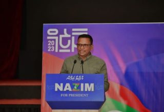 އެމްއެންޕީގެ ލީޑަރު ނާޒިމް: ފޮޓޯ/ ސޯޝަލްމީޑިއާ