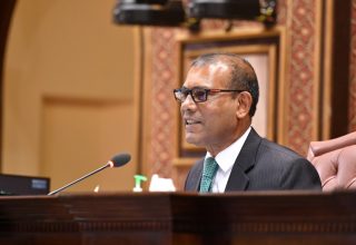 މަޖިލީހުގެ ރައީސް މުހައްމަދު ނަޝީދު