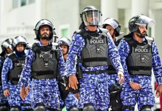 ފުލުހުންތަކެއް ހަރަކާތްތެރިވަނީ - ފޮޓޯ: މިހާރު